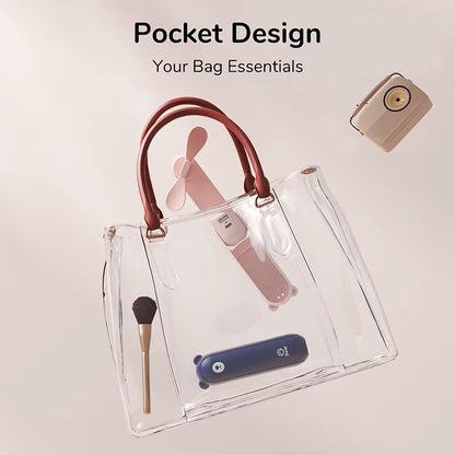 Portable Mini Handheld Fan,Usb Rechargeable 4500Mah Silent Small Fan for Home,Pocket Fan,Electric Coolingventoinha